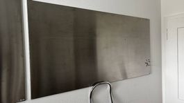 Magnetwand 195.5x96.5cm Edelstahl