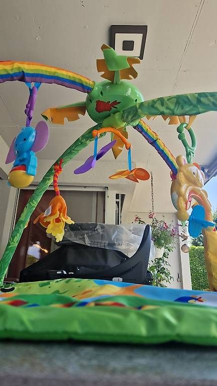 Tapis de jeu: Fisher-Price Rainforest Erlebnisdecke / Spielbogen – D'occasion à Uznach par PetiZue85 1