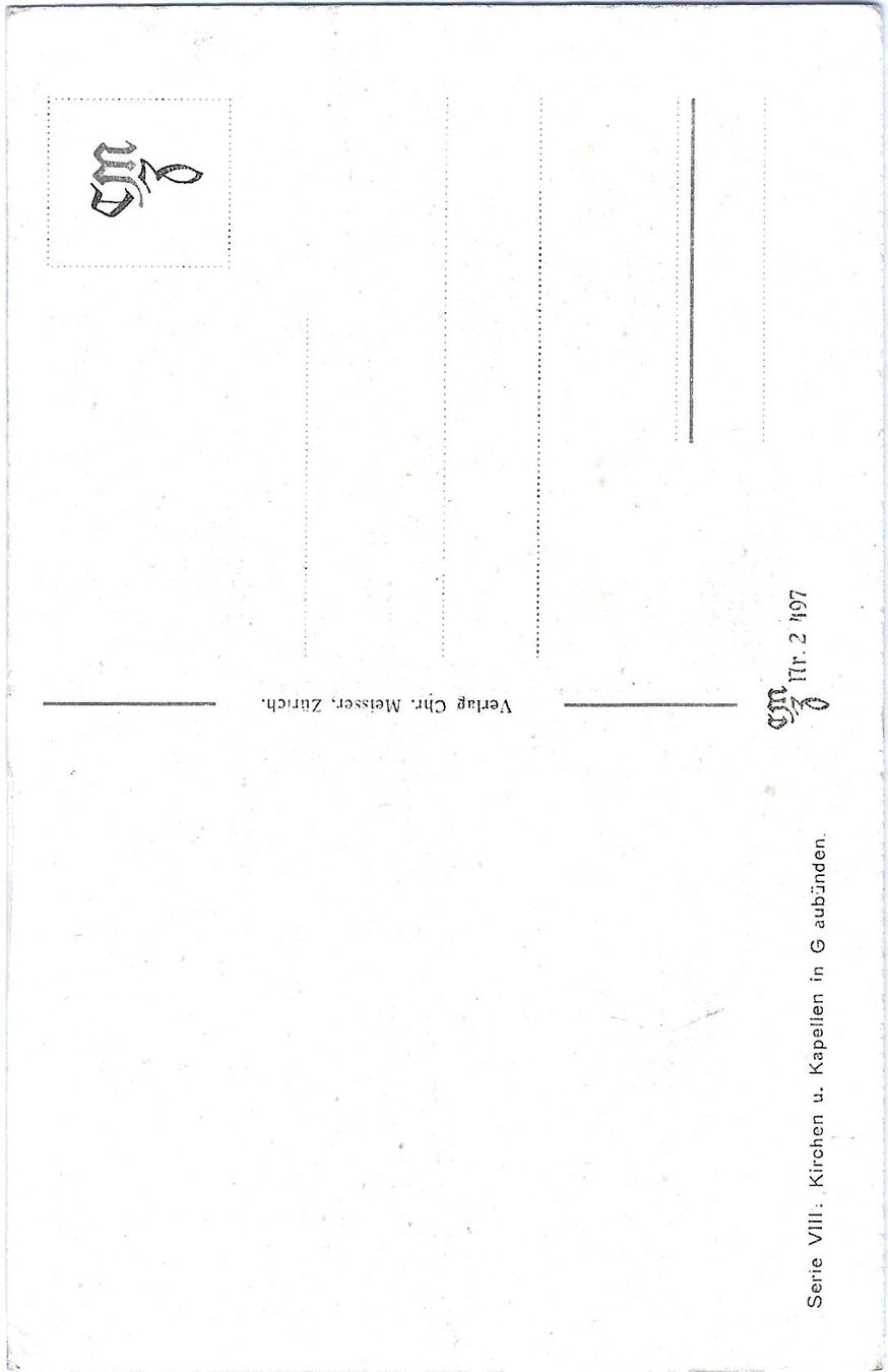 Cartoline postali: St.  Peterskirche,  Samaden – Usato da Bütschwil venduto da Jackson1A 1
