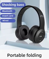 Bluetooth Kopfhörer Kabellos HiFi Stereo Headset Bass wirele