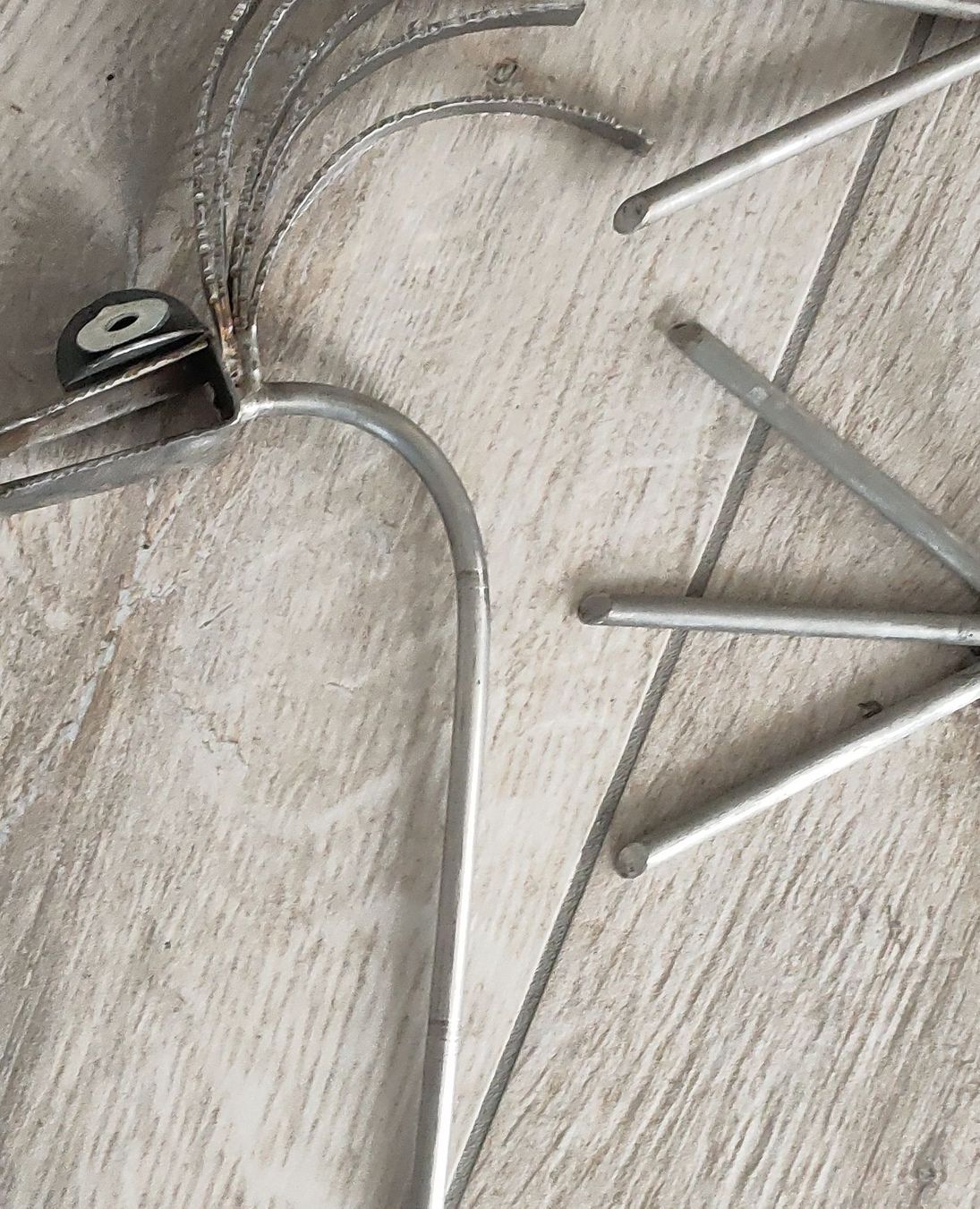 Figuren: Vogel  aus Metall und Stein – Gebraucht aus Gipf-Oberfrick von minini 6