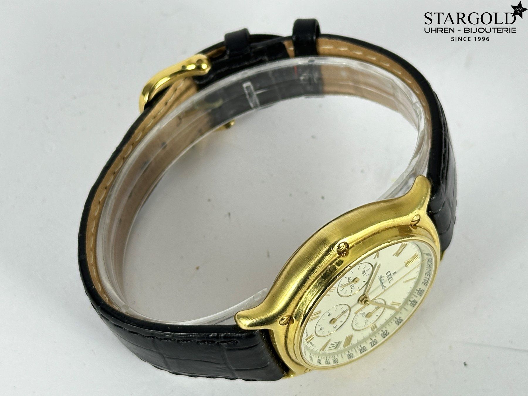 Ebel Uhren: Ebel 1911 Chronograph 18K Gold - 8134901 – Gebraucht aus Zürich von Stargold-Uhren 3