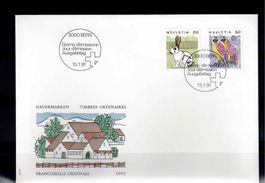 CH FDC Satz 1991