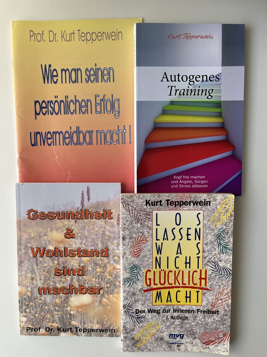 Libri: Kurt Tepperwein Erfolg Set – Usato da Lohn-Ammannsegg venduto da panywa