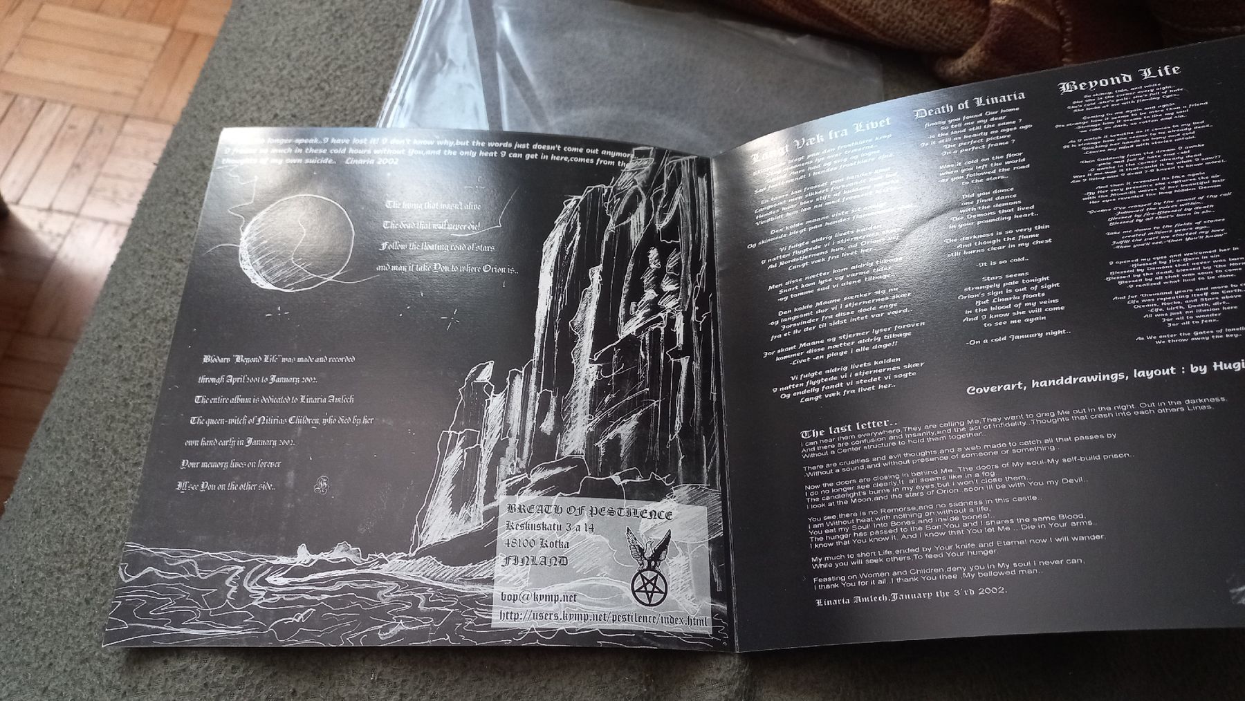 Dischi in vinile: Blodarv-Beyond..7"Vinyl Single Black Metal – Usato da Olten venduto da Donatello1984 2