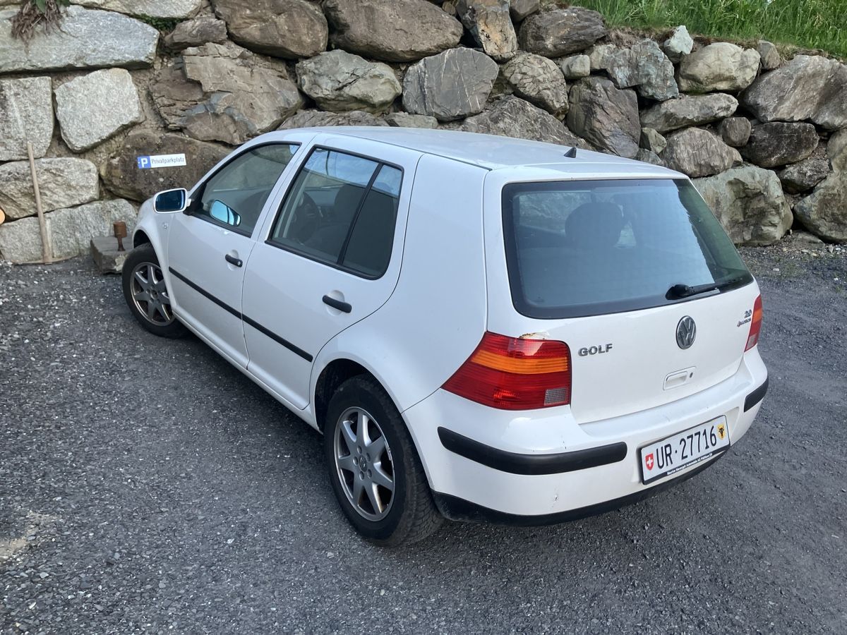VW Autos: Vw Golf 4 4Motion  ab MFk und Service – Gebraucht aus Dürnten von faust95 4