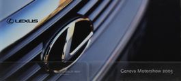 PROSPEKT | LEXUS - ALLE MODELLE - GENF 2003 | AB 02.2003