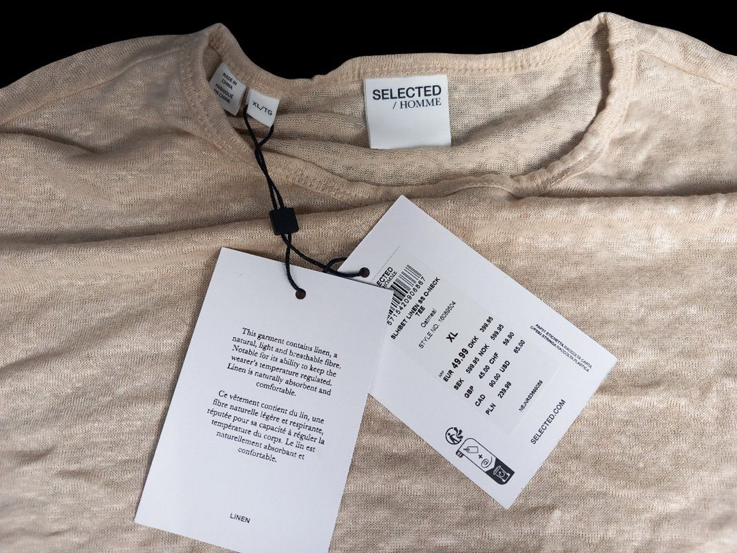 Selected T-shirt: SELECTED/HOMME T-Shirt XL – Nuovo (secondo la descrizione) da Hünenberg venduto da Restwert_Zug 3