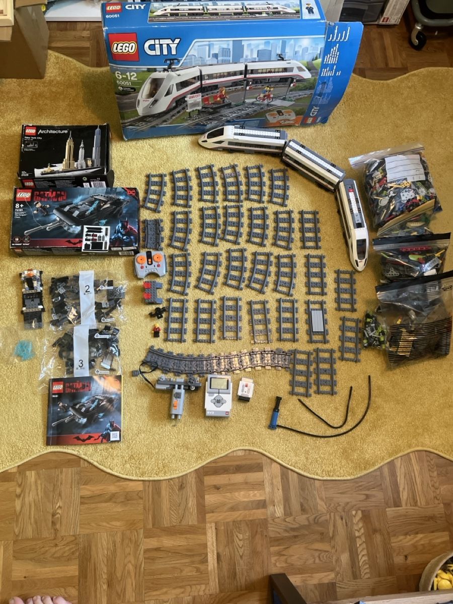 Lego Baukästen: Lego vrac et trains électrique – Gebraucht aus Morges von Tx-20