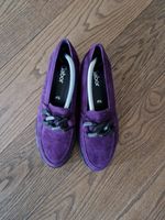 Gabor Loafer Wildleder in Violett - Grösse 37.5 