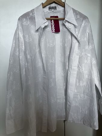 Weises Hemd 100% Baumwolle