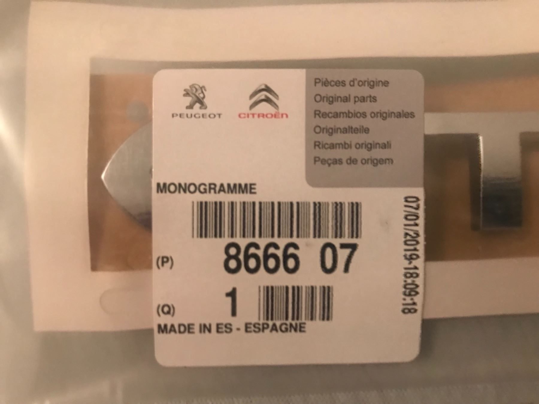 Accessori per altri veicoli: Monogramme Citroën – Nuovo e nell'imballaggio originale da Meyrin venduto da Sparco05 1