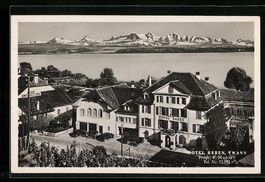 AK Twann, Hotel Bären von E. Hubler
