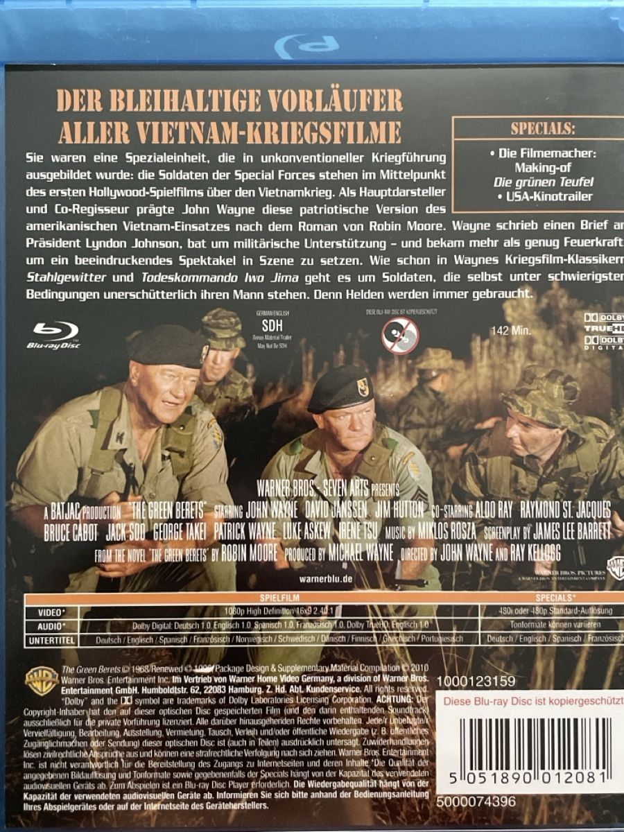 Alle DVDs: Die grünen Teufel (1968) – Neu (gemäss Beschreibung) aus Waldenburg von Gonzo8 1