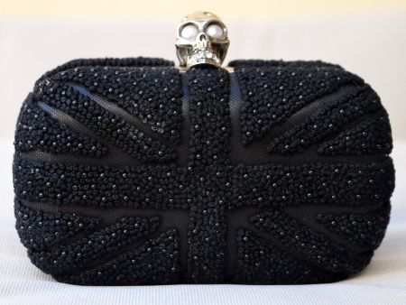Tasche Alexander McQueen Beetle Box Clutch sac