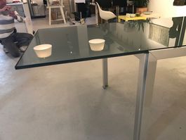 Designer Glastisch