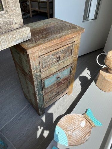 Nachttische: Nachttisch aus recyceltem Altholz – Neu (gemäss Beschreibung) aus St. Peterzell von andrea2012 1