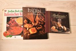 3 Italienische Kochbücher