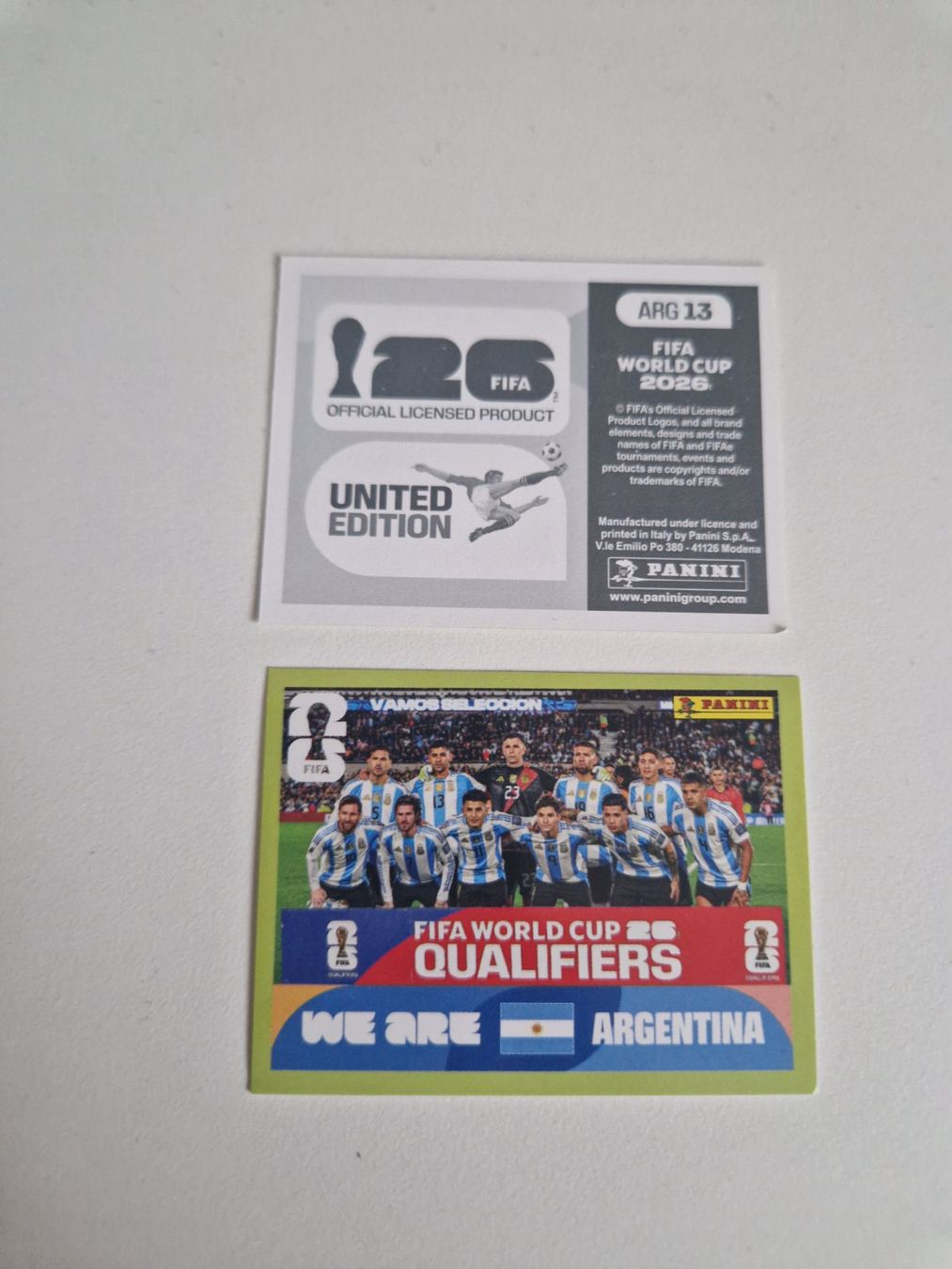 Panini Cartes à collectionner: Panini Sticker ARG13 – Neuf (Voir description) à Stüsslingen par white_angel86