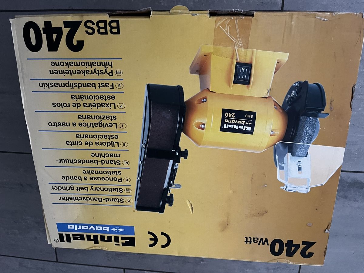 Einhell Smerigliatrici & Lucidatrici: Einhell Bavaria - Stand Bandschleifer – Nuovo e nell'imballaggio originale da Freienwil venduto da ane_2vvv