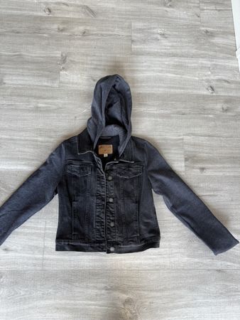 Hollister Jeans Jacke mit Kapuze, Gr. S, Top Zustand!