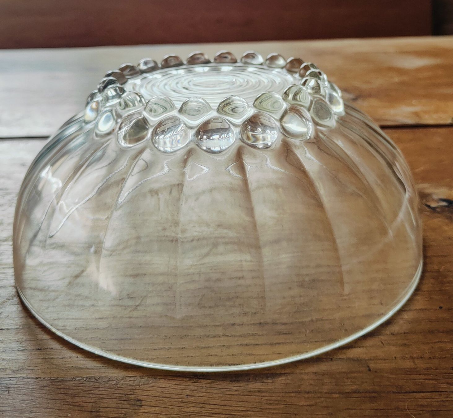 Schalen: Runde Servierschale aus Glas – Gebraucht aus Herbetswil von Keltka9 1