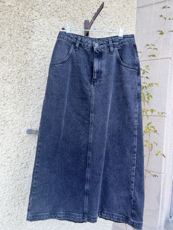 American Vintage Jeans Skirt grey