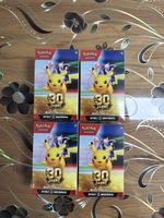 4x Pokemon 30th Anniversary Booster Bundle (DE)