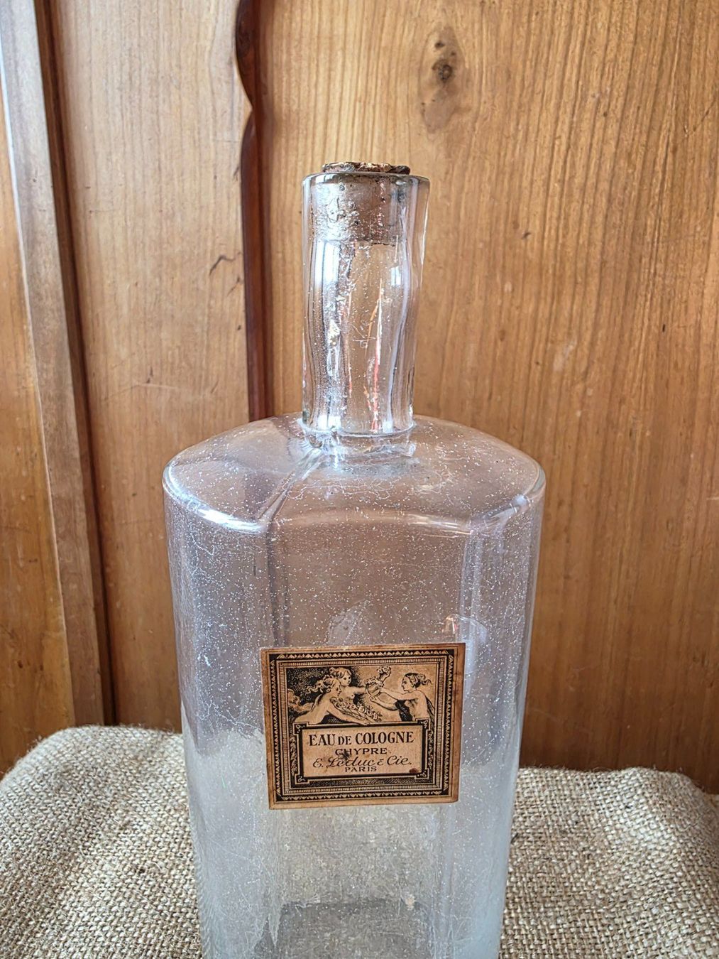Flaconi: Antike Parfüm Flasche Flacon - Eau de Cologne Chypre Paris – Usato da Walterswil BE venduto da Lonitti 6