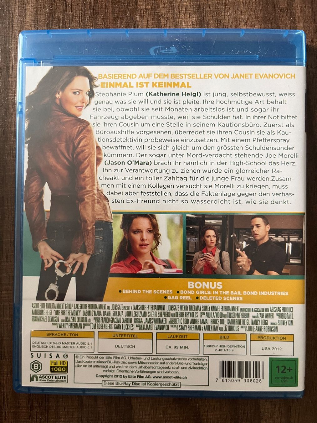 Tutti i DVDs: One for the money (2012) Blu-ray – Nuovo (secondo la descrizione) da Sierre venduto da black.box 1