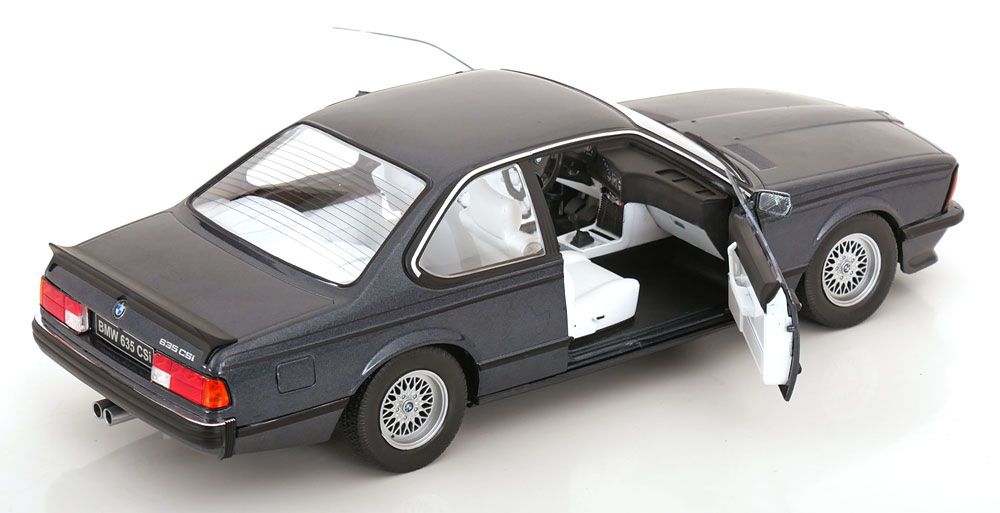 BMW Modellini d'auto: BMW 635 CSI E24 1984 DUNKELBLAU 1:18 SOLIDO – Nuovo e nell'imballaggio originale da Suhr venduto da Moebelsiralfred 3