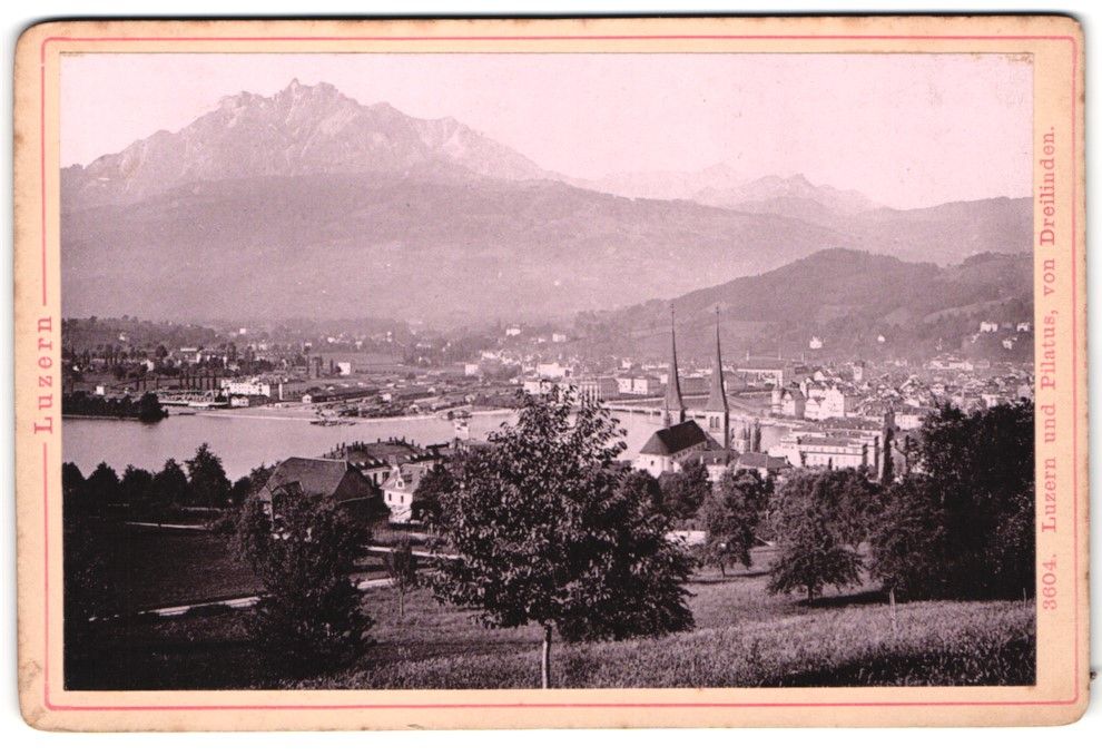 Fotografie &  Plakate: Fotografie Luzern, Landschaftsansicht mi – Gebraucht aus Berlin von bartko-reher
