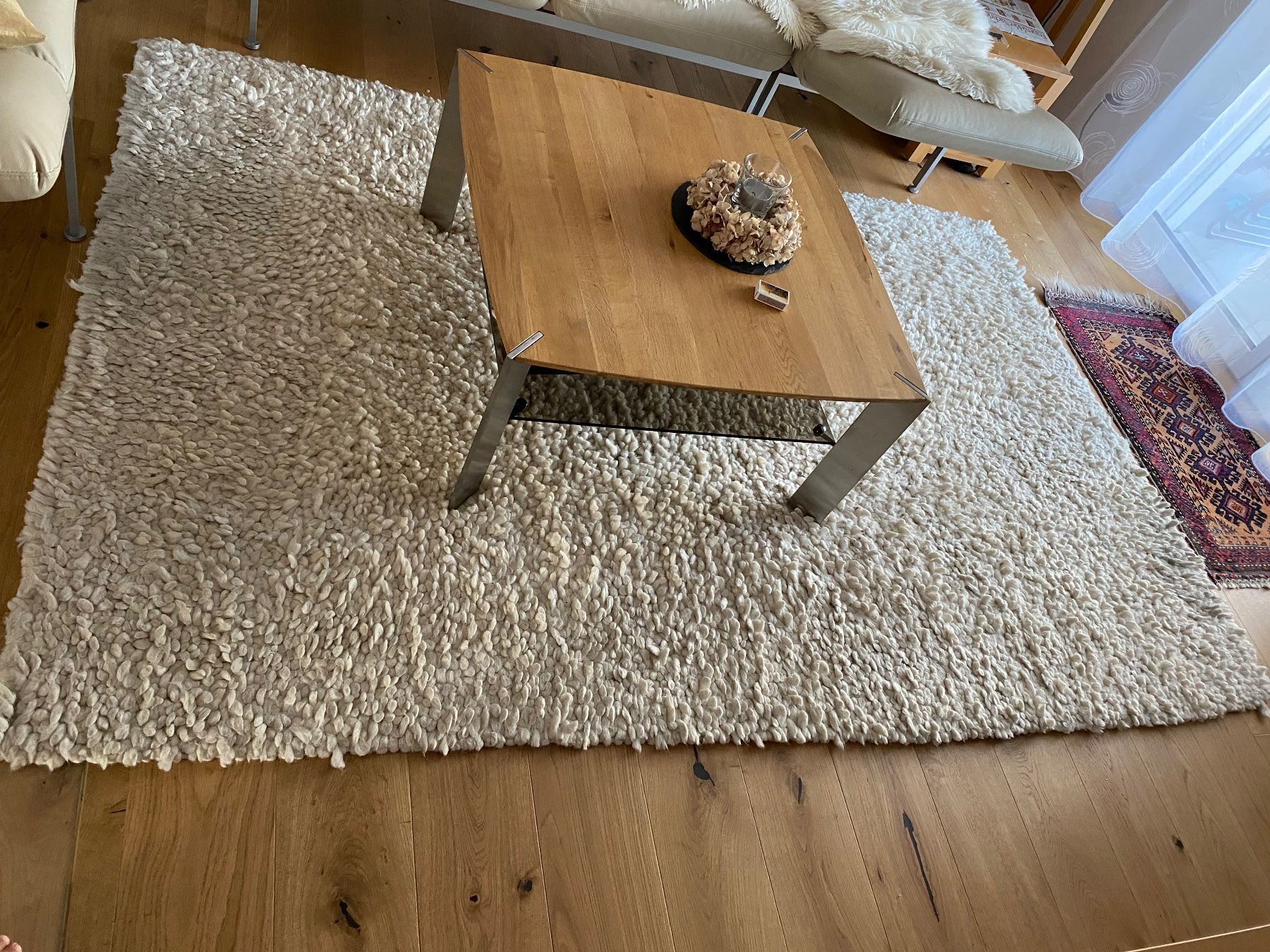 Teppiche: Wollteppich Farbe Crem – Gebraucht aus Frauenfeld von momika