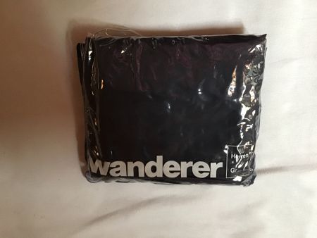 Regenschutz, Wanderer Grösse L,  schwarz