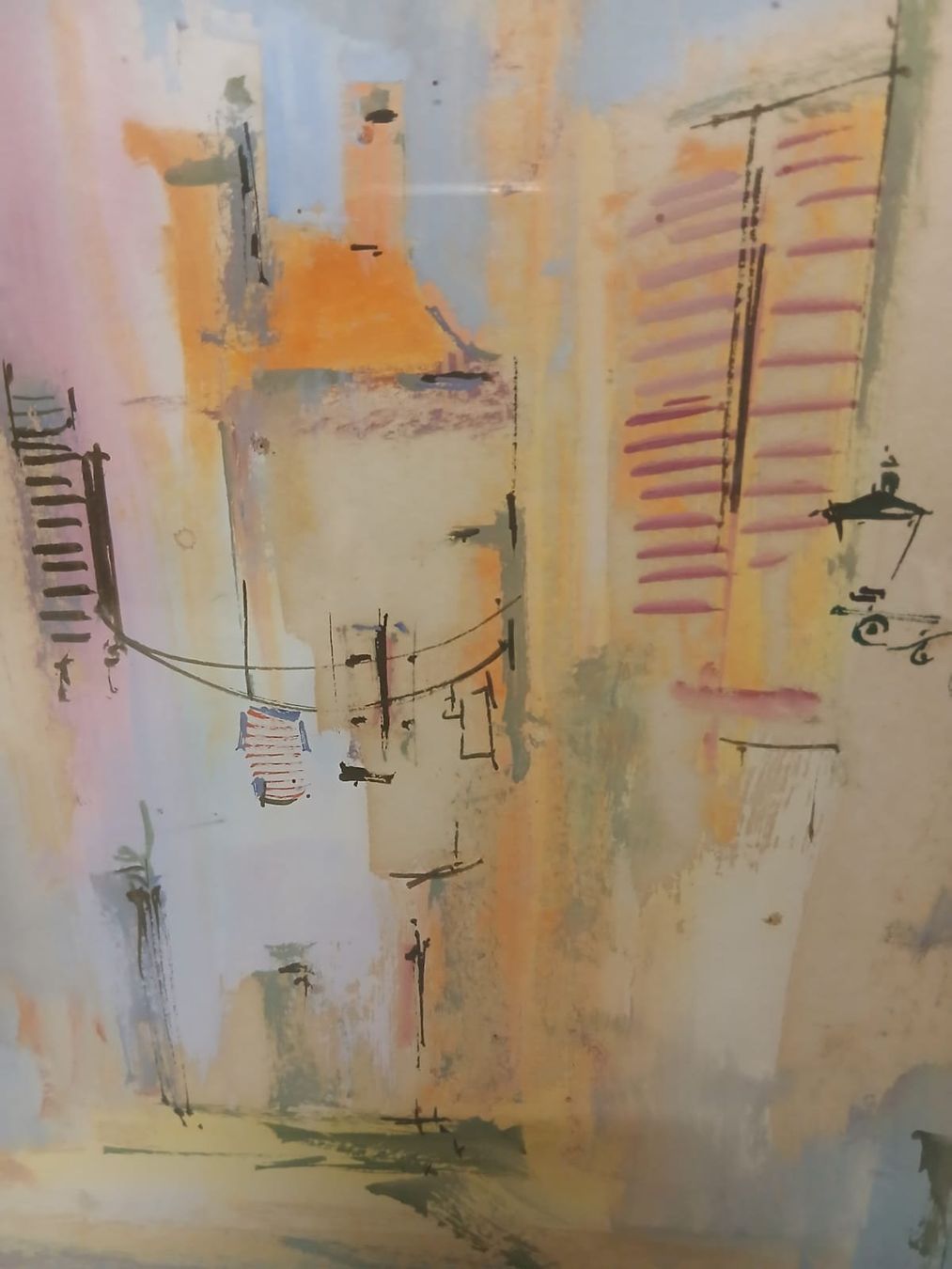 Dipinti: Signiertes Aquarell. – Usato da Mellingen venduto da PieZ 1