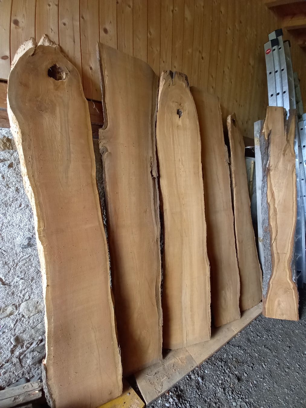 Holzartikel: Kirschbaum Klotzbretter  – Neu (gemäss Beschreibung) aus Thierachern von Gari76