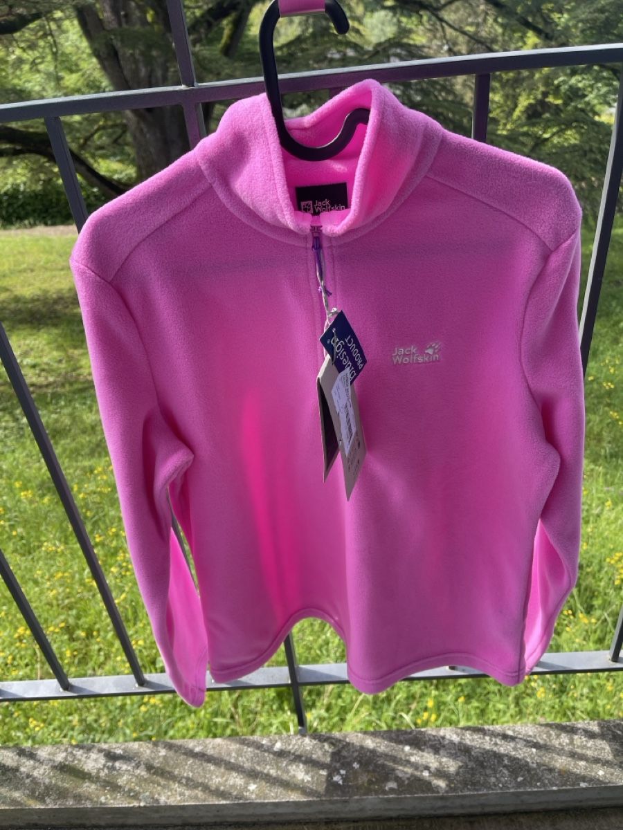 Jack Wolfskin Giacche: Jack Wolfskin Fleece Pulli,MPink - Neu mit Etiket – Nuovo e nell'imballaggio originale da Riehen venduto da markstre11