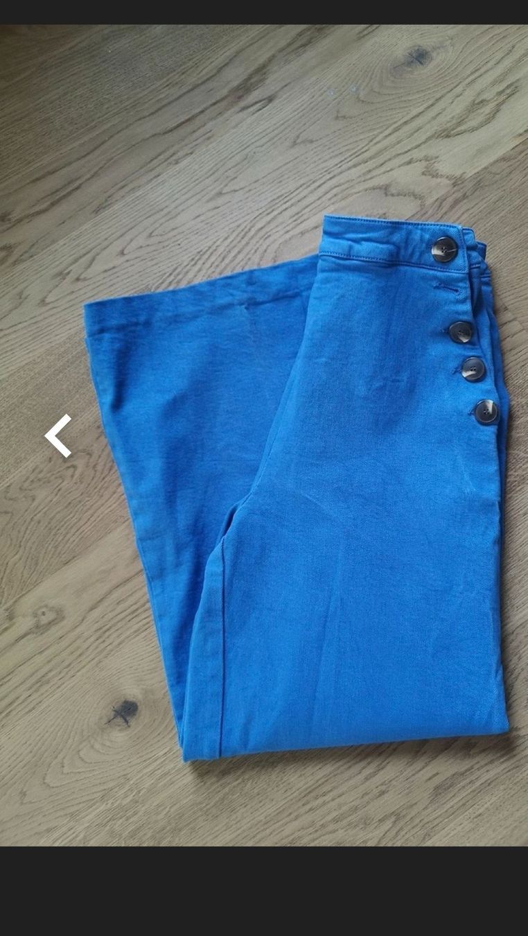 Sezane Pantaloni: Marino Crop Trousers neu Gr. 38 – Usato da Bern venduto da lenelowic 2