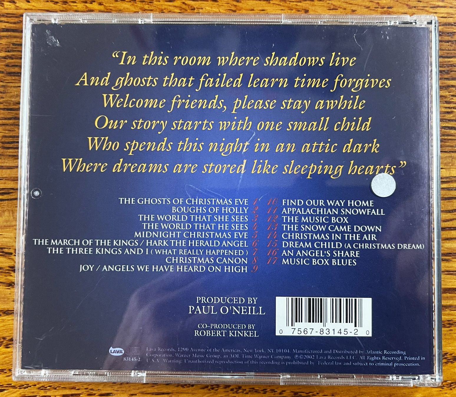CD: THE CHRISTMAS ATTIC - CD – Usato da Oftringen venduto da Vucki 1