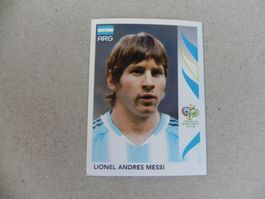 Orginal Panini Fussball WM 2006 Argentinien Lionel Messi Rar