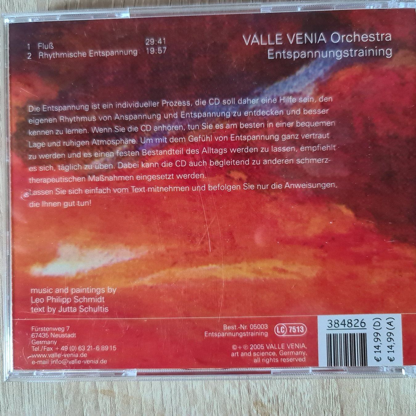 CD: Valle Veina Entspannungstraining – Usato da Dintikon venduto da Vexi 1