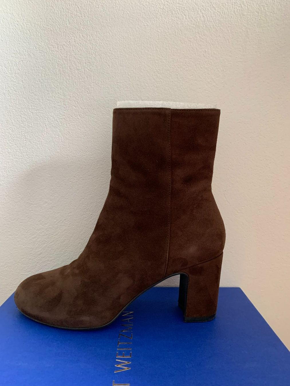 Stuart Weitzman Scarpe da donna: STUART WEITZMAN: Exklusive braune Wildleder-Stiefelette, 37 – Nuovo (secondo la descrizione) da Luzern venduto da designluzern 7