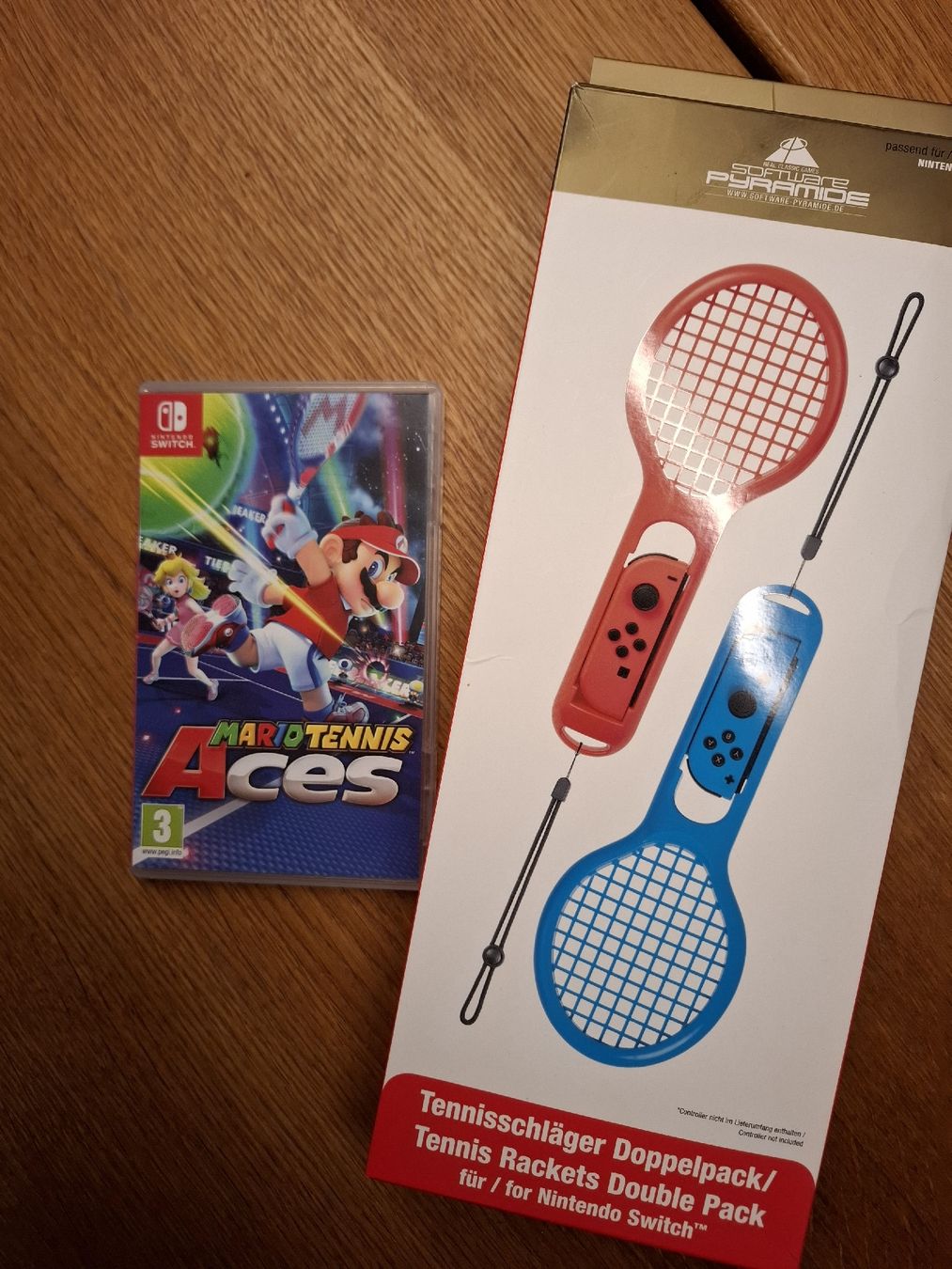 Giochi: Supermario Tennis Aces Switch & Schläger – Usato da Hildisrieden venduto da Safrania