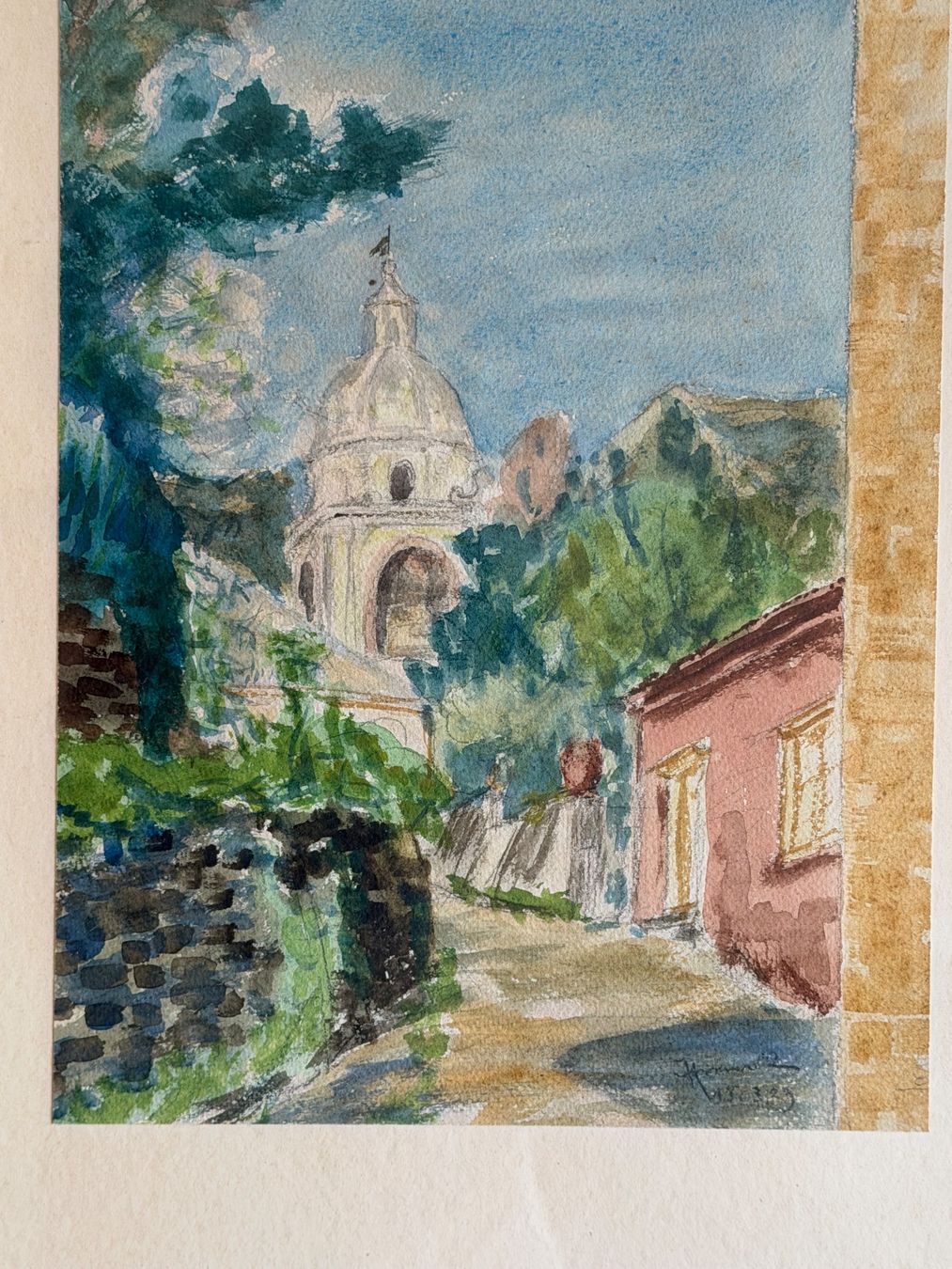 Tableaux: Aquarell-Landschaftsgemälde – D'occasion à Basel par PAUL_ART 4