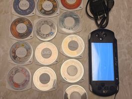PSP avec 12 jeux UMD