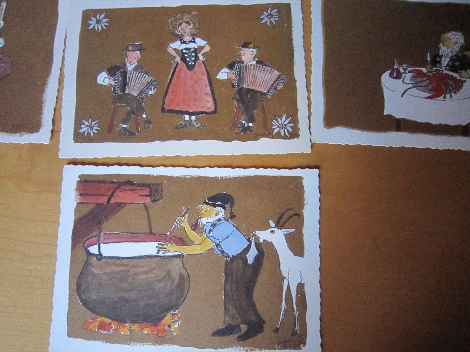 Cartoline postali: No 10 Schöne Postkarten Suisse miniature – Usato da Gordola venduto da Polentaefung 3