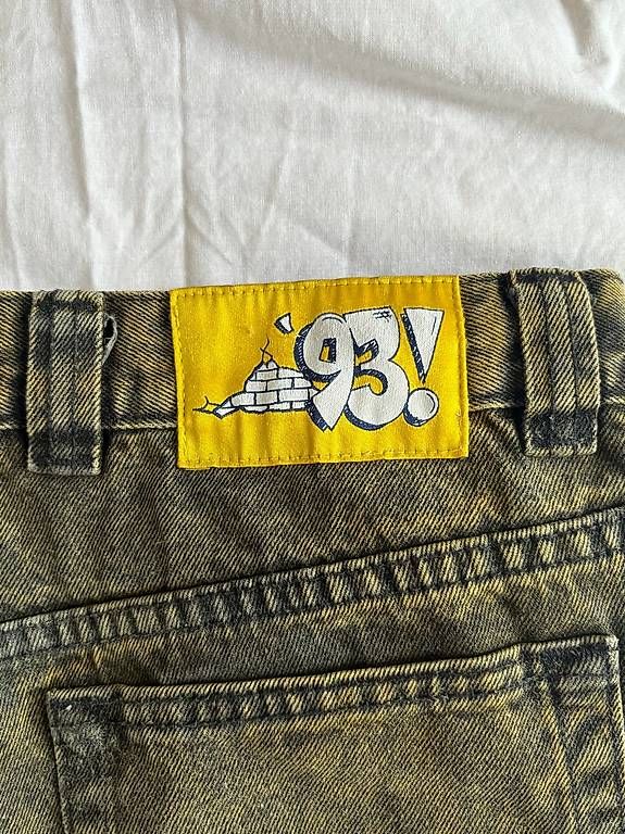 Polar Skate Co. Jeans: Polar 93! Yellow/black jeans – Usato da Lugano venduto da Ru_Le 2