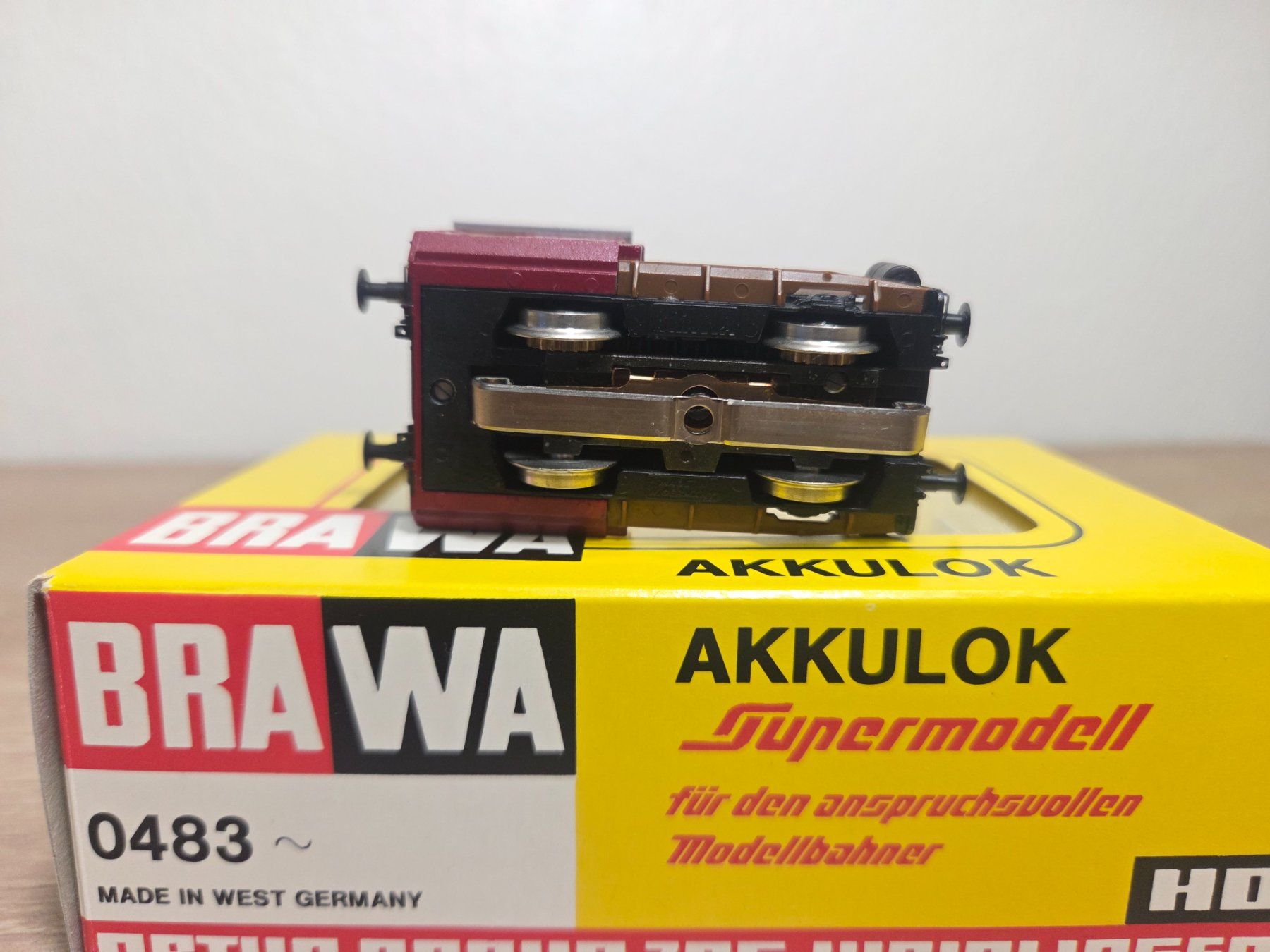 Brawa Modellini di ferrovie: Brawa 0483 Diesellok Köf H0 – Nuovo e nell'imballaggio originale da St-Aubin-Sauges venduto da Lo_Go 4
