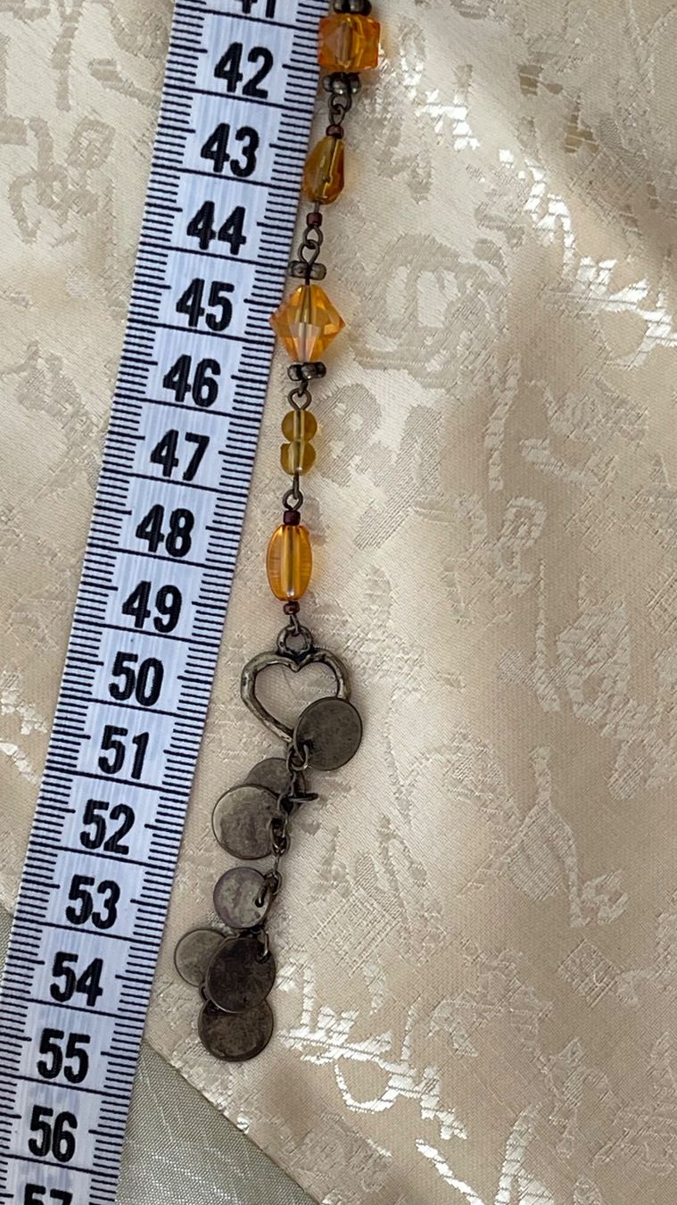 H&M Catenine: Kette Armband 50cm /Messing Glas Halskette – Nuovo (secondo la descrizione) da Kölliken venduto da Prscoo 6