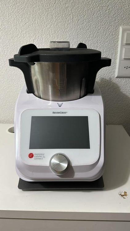 vhbw Tavola di scorrimento per robot da cucina - vetro acrilico, 34,2 x